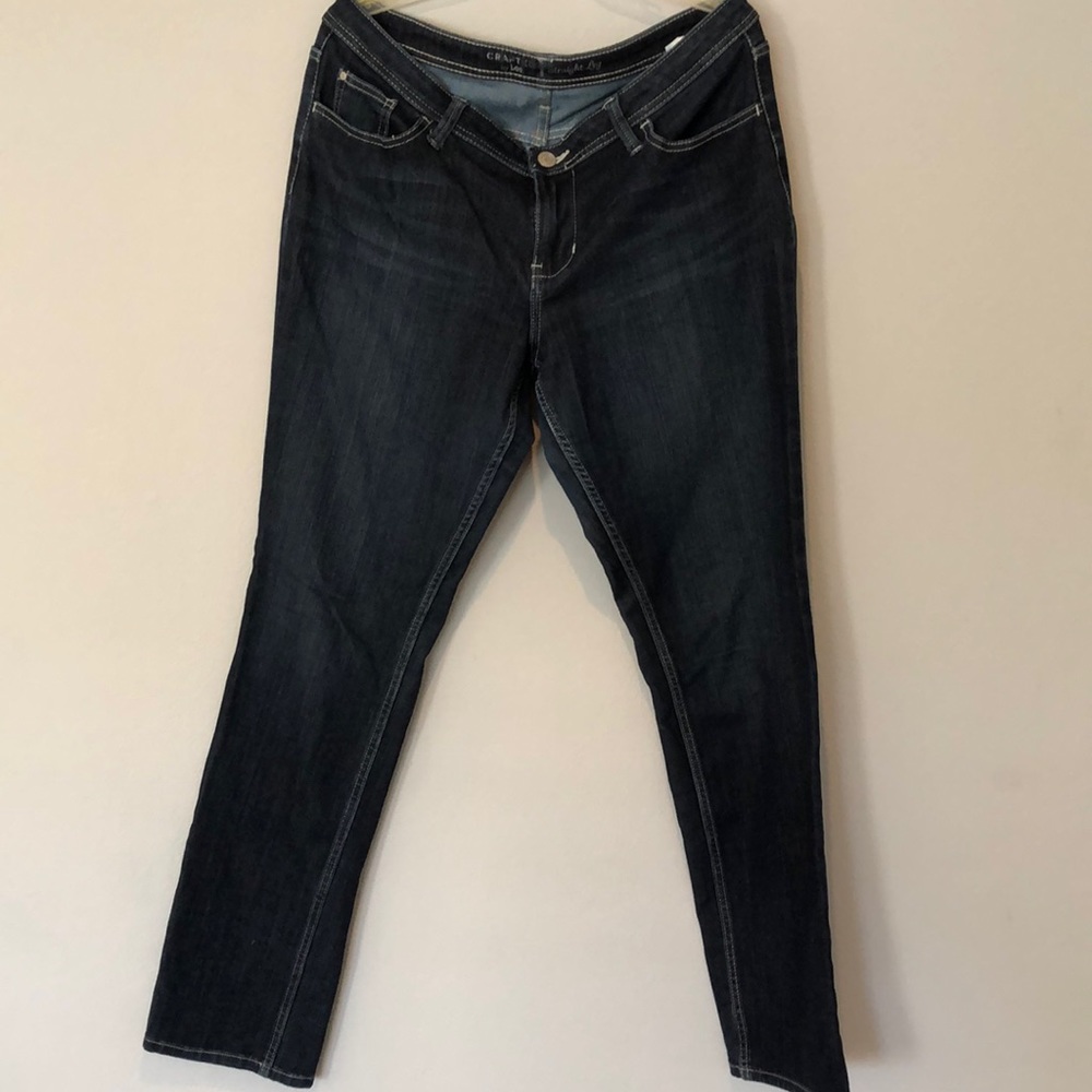 Lee straight leg jeans, size 14 long